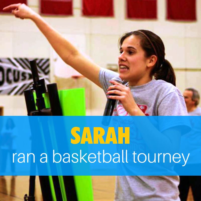 sarah basketball tournament