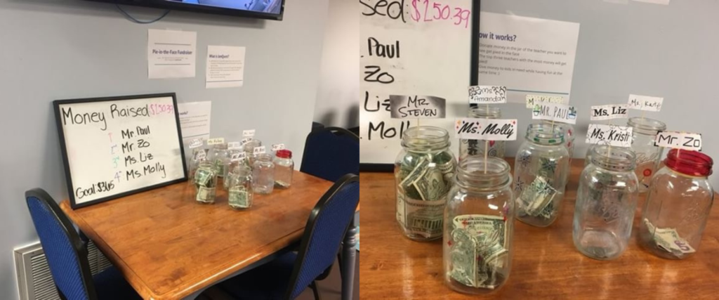 jars to raise money